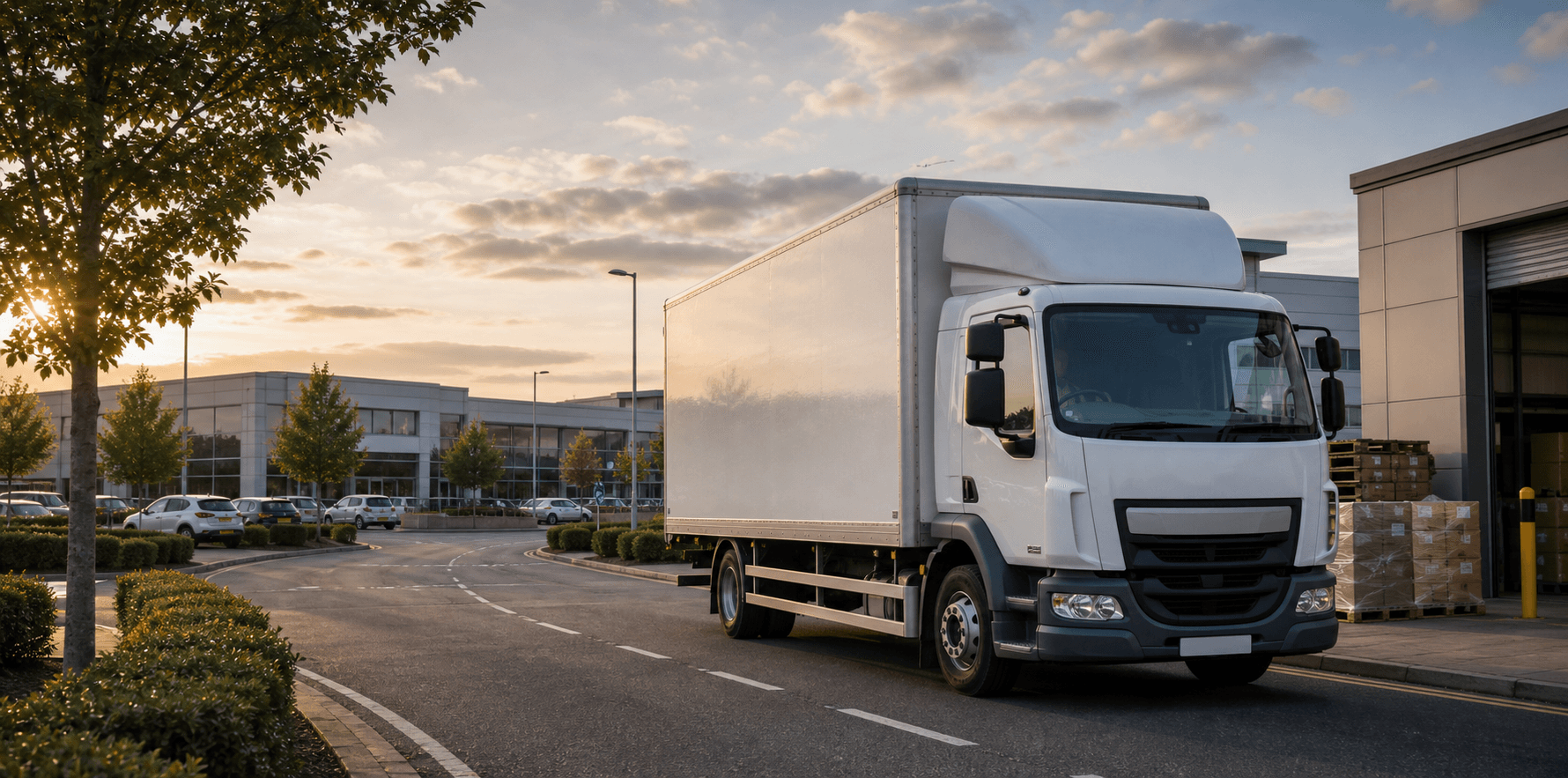 Self-drive truck available for heavier transport in Crawley